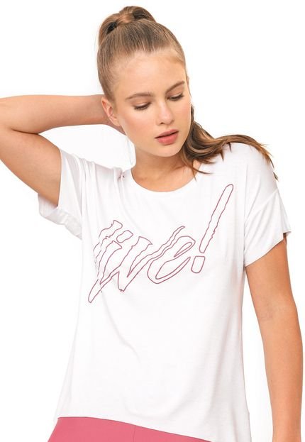 Blusa Live! Glory Branca - Marca Live!