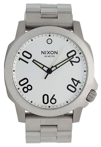 Relógio Nixon Ranger 45 SS A521 130 Prata - Marca Nixon