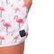 Short Feminino W2 Estampado Flamingos Tactel Premium Leve Bermuda Feminina Estilo Casual Super Confortável Toque Macio Respirável de Secagem Ultra Rápida Com Bolsos Laterais Ideal Para Beach Tennis Vôlei Futebol Academia Corrida Férias Verão - Marca W2