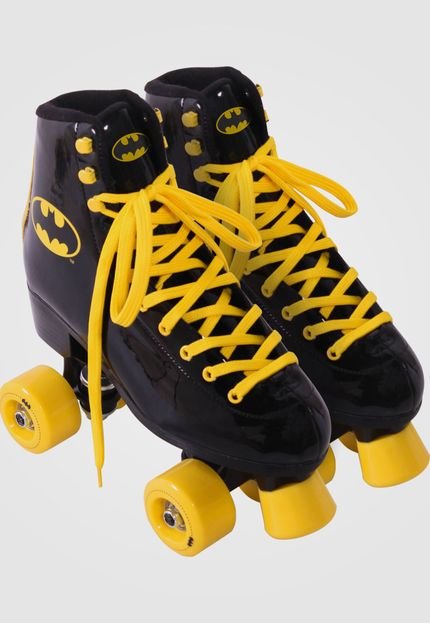 Patins Roller Quad Batman - 35 Belfix Preto - Marca Belfix