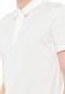 Camisa Polo Lacoste Slim Estampada Off-White - Marca Lacoste