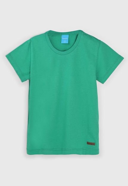 Camiseta Kamylus Infantil Lisa Verde - Marca Kamylus