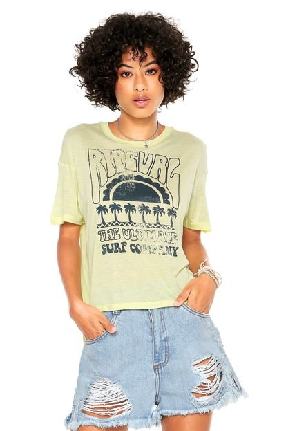 Camiseta Rip Curl Heat Wave Verde - Marca Rip Curl