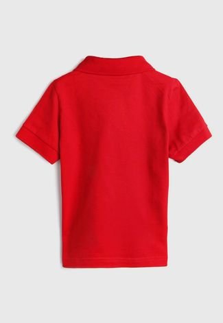 Camiseta Malwee Kids Menino Lisa Vermelha