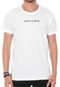 Camiseta Colcci No Gender Lettering Off-white - Marca Colcci