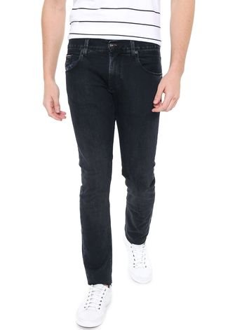 Calça Jeans Tommy Hilfiger Slim Denton Azul-marinho