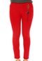 Calça Sarja Ellus Skinny Chaveiro Vermelha - Marca Ellus