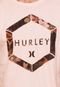 Camiseta Hurley Foxagon Coral - Marca Hurley