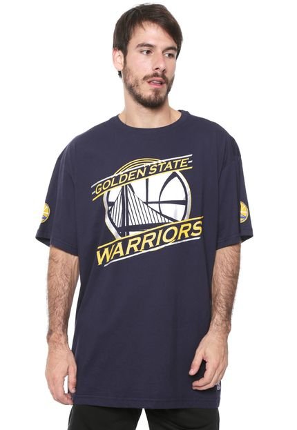 Camiseta NBA Golden State Warriors Azul-marinho - Marca NBA