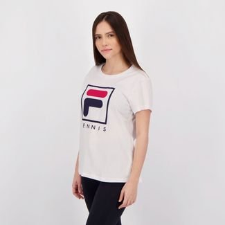 Camiseta Fila Soft Urban Feminina Branca Logo