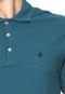 Camisa Polo Volcom Reta Onetone Azul - Marca Volcom