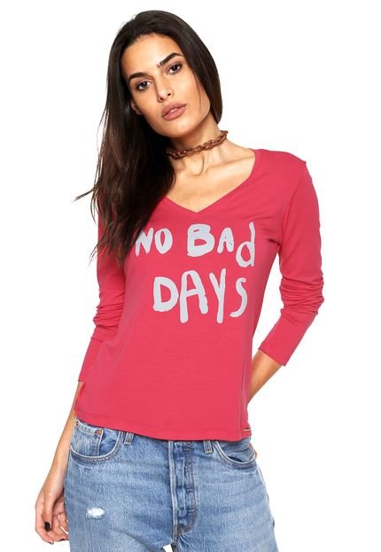 Camiseta Disparate No Bad Days Rosa - Marca Disparate