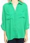 Blusa Mercatto Decote V Verde - Marca Mercatto