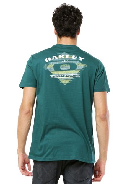 Camiseta Oakley Invoice Verde - Marca Oakley