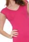 Vestido Forum Curto Liso Pink - Marca Forum