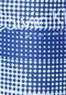 Sunga Calvin Klein Geométrica Azul - Marca Calvin Klein