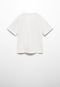 Camiseta MANGO KIDS Color Block Off-White - Marca MANGO KIDS