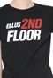 Camiseta Ellus 2ND Floor Future Preta - Marca 2ND Floor