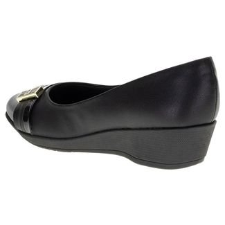 Sapato Feminino Anabela Piccadilly - 143192 0083192 Preto