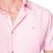 Camisa Masculina Pitt Slim Fit Manga Curta Rosa - Marca Pitt