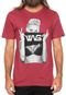 Camiseta WG Estampada Vinho - Marca WG Surf