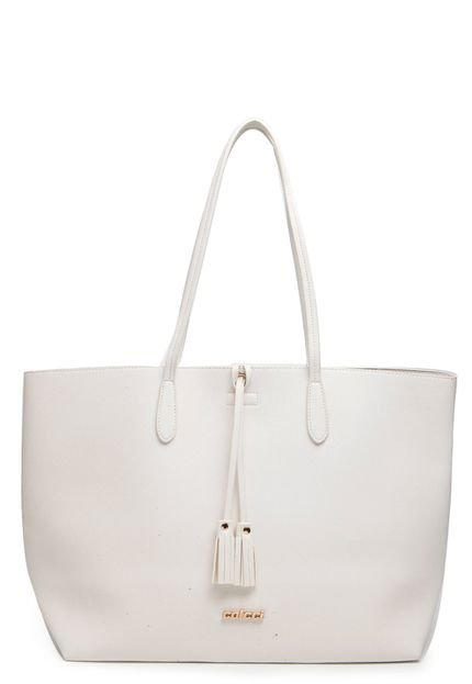 Bolsa Shopper Colcci Barbicacho Off-White - Marca Colcci