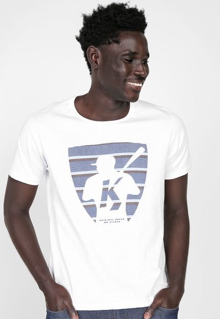 Camiseta Mr Kitsch Logo Branca - Marca MR. KITSCH