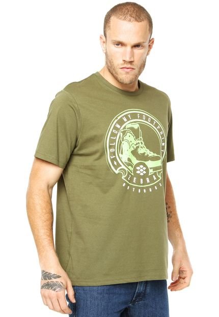 Camiseta Zebra Boot Verde Deep Lichen Verde - Marca Zebra