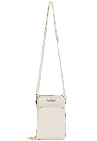 Bolsa Feminina Porta Celular Shoulder Bag Star Shop Transversal Carteira Off-White