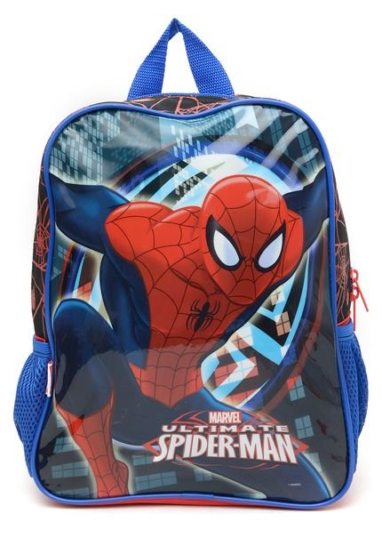 Mochila Sestini Spider-Man 17M P Infantil Azul - Marca Sestini