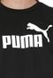 Moletom Flanelado Fechado Puma Crew Sweat Preto - Marca Puma