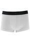 Kit 2pçs Cueca Calvin Klein Underwear Boxer Logo Branco/Preto - Marca Calvin Klein Underwear