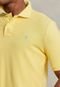 Camisa Polo Polo Ralph Lauren Reta Logo Amarela - Marca Polo Ralph Lauren