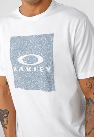 Camiseta Oakley Logo Graphic - Branca - FOA403285100