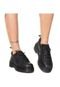 Sapato Colegial Ingles Estilo Veggie Lyon All Black - Marca ESTILO VEGGIE SHOES