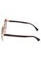 Óculos de Sol Polo London Club Gatinho Dourado - Marca PLC