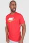 Camiseta Nike Sportswear Asbury Ss Crew Vermelha - Marca Nike Sportswear