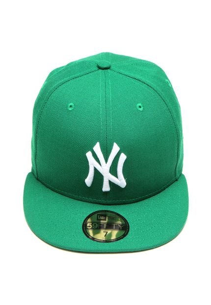 Boné New Era Fitted 5950 New York Yankees Verde - Marca New Era