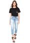 Calça Jeans My Favorite Thing(s) Skinny Cropped Azul - Marca My Favorite Things