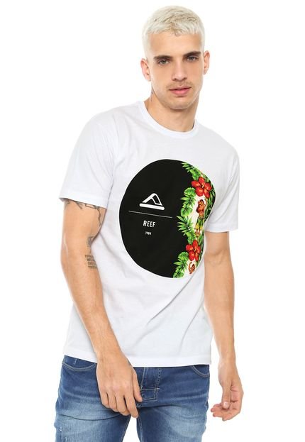 Camiseta Reef Aloha Branca - Marca Reef