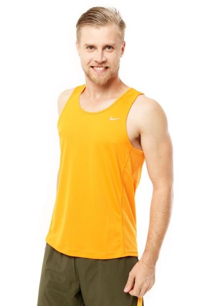 Regata Nike Miler Singlete Laranja - Marca Nike