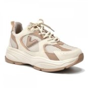 Tenis Via Marte 135-003-04 Chunky Feminino Via Marte Bege - Marca Via Marte