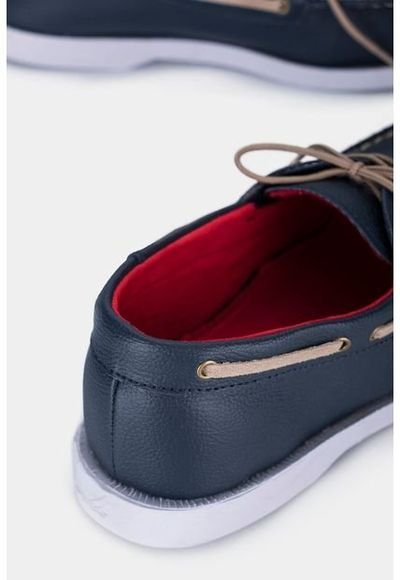 Zapatos Estilo Mocasin Para Hombre En Sintetico Con Atadura
