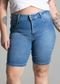 Bermuda Jeans Sawary Plus Size - 275667 - Azul - Sawary - Marca Sawary