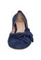 Scarpin Detalhe Azul - Marca My Shoes