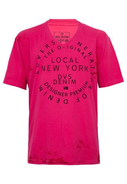 Camiseta Local Usual Rosa - Marca Local