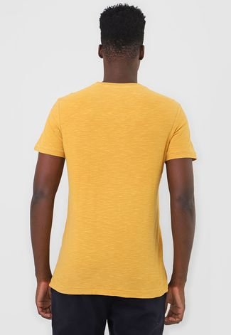 Camiseta Osklen Tridente Amarela
