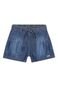 Shorts Infantil Menina Jeans com Cinto Colorittá Azul Marinho - Marca Colorittá