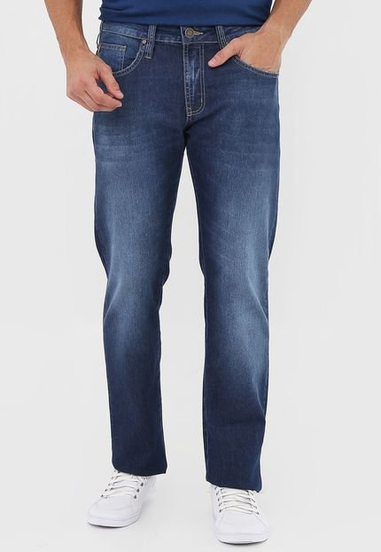 Calça Jeans Colcci Reta Estonada Azul - Marca Colcci