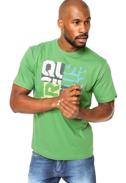 Camiseta Quiksilver Reflexed Shamroc Verde - Marca Quiksilver